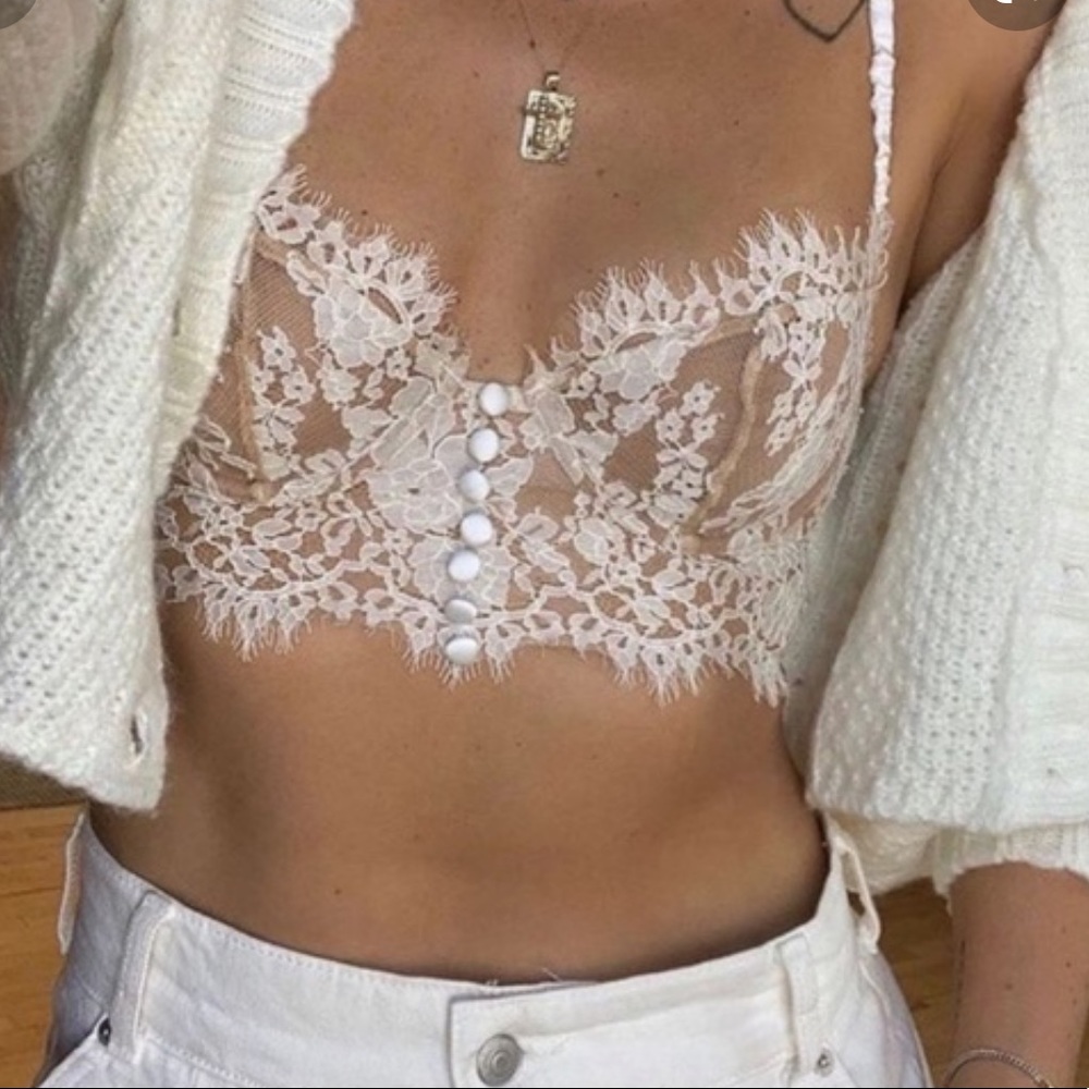 For Love & Lemons Faye corset Top